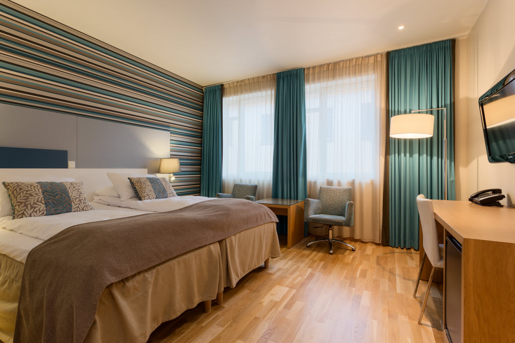 Copyright: Haakon Brox Suite med to separate senger, Scandic Byparken